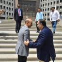 أبوالنصر يهنئ الدكتور أحمد المنشاوي بتجديد الثقة رئيساً لجامعة أسيوط-جريدة مصر العربية 