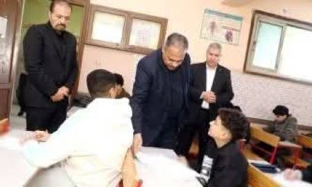 الاشموني محافظة الشرقية يتفقد امتحان طلاب الشهاده الاعداديه _ مصر اليوم العربية